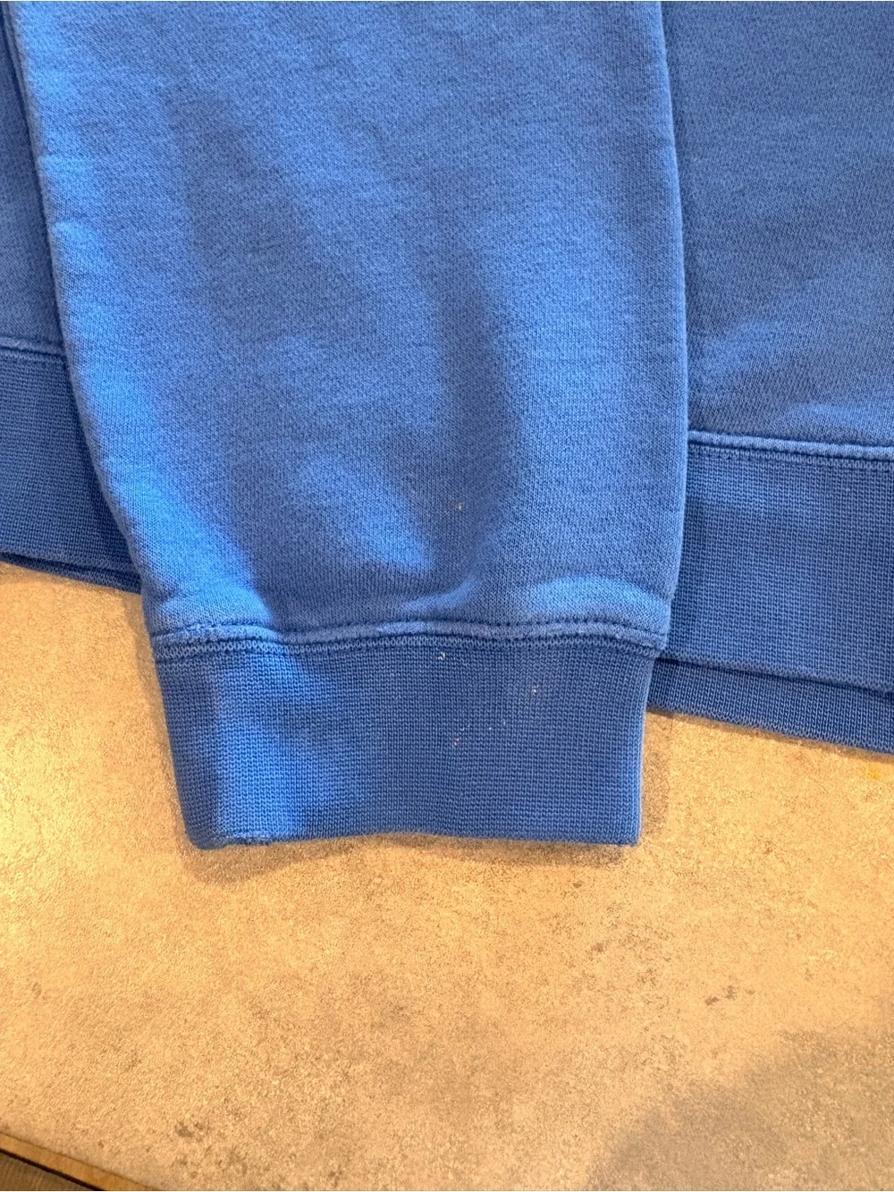 Nike Royal Blue Crewneck Sweatshirt with White Swoosh